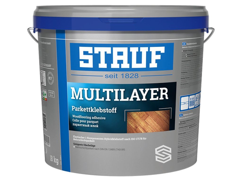 STAUF Multilayer – hybridní lepidlo pro rovný podklad